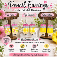Pencil Earrings