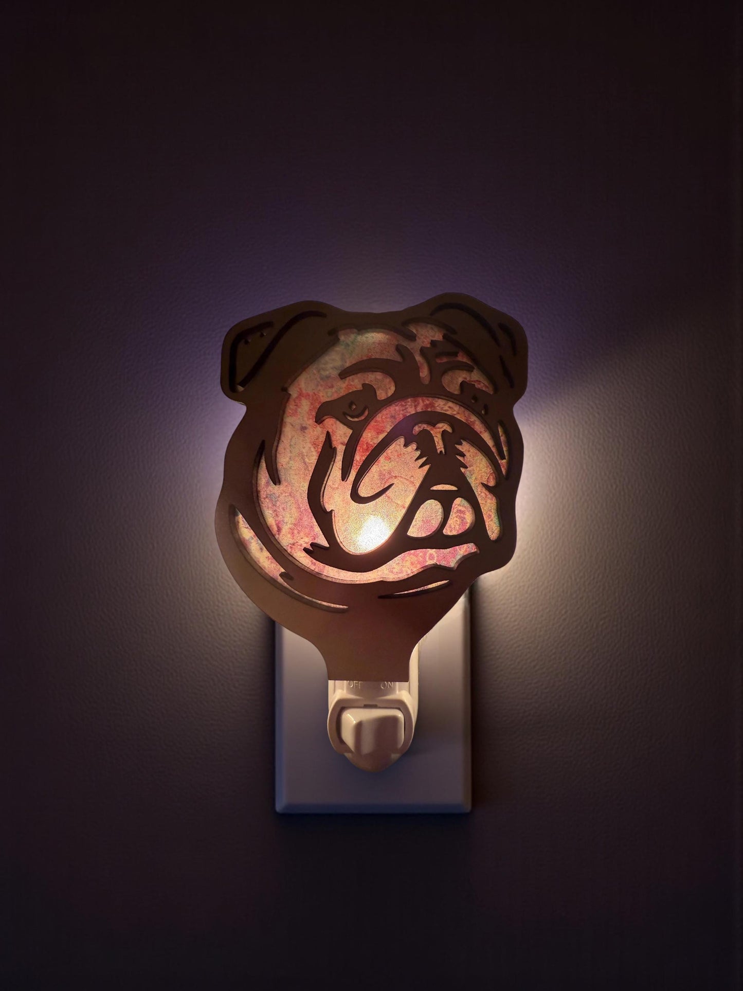 Laser Cut English Bulldog Night Light | Dog Lover Gift __etsy:7610366874