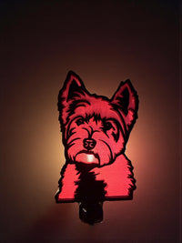 Laser Cut Westie Night Light | Dog Lover Gift __etsy:7610399814