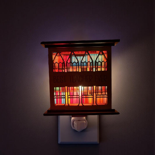 3D Teacher Plug-In Night Light - Unique Classroom Decor